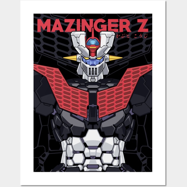 Mazinger Z Wall Art by don_kuma